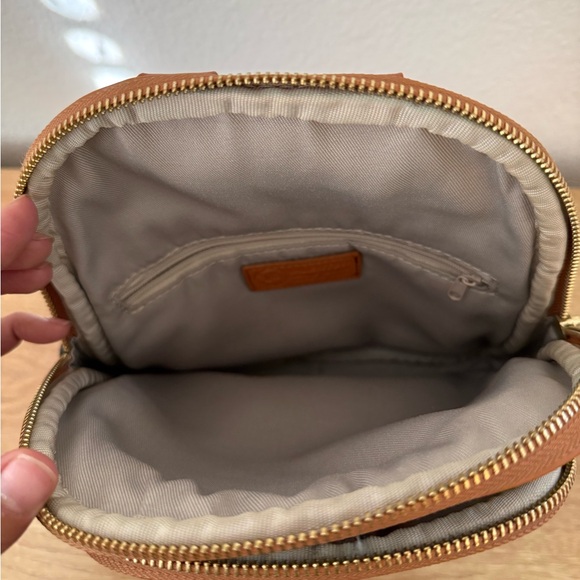 Valentina Italian Leather Convertible Sling Mini Backpack - Picture 6 of 15